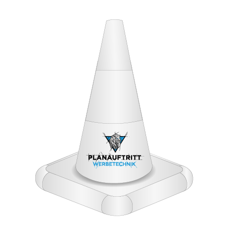 Aufblasbarer Straßenpylon als Produktnachbildung