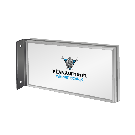 Fahnenschild | System Karlsruhe | 29,7 cm x 15 cm