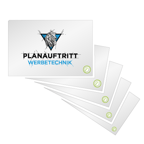 Visitenkarten | 350 g/m² Offset weiß | beidseitig