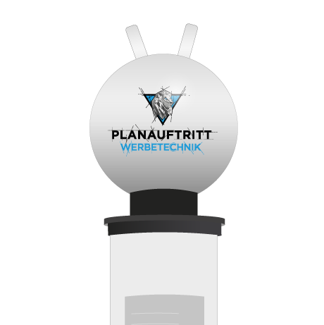 Aufblasbarer Hüpfball als Sonderproduktion