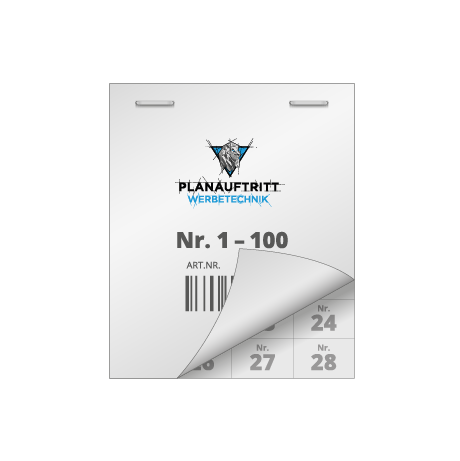 Gewinnaufklebenummern