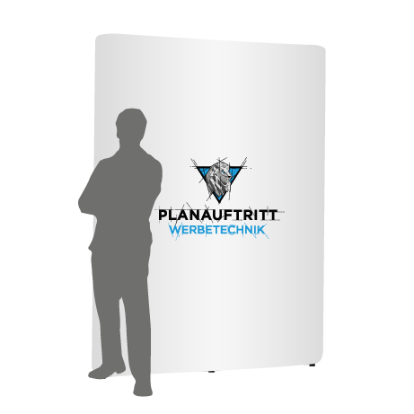 Pop-Up Faltwand | 2 x 3 Felder gerade | einseitig bedruckt