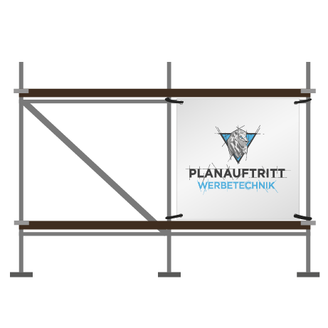 Gerüstbanner | B 250 cm x H 206 cm | einseitig bedruckt